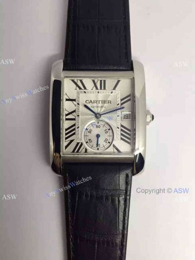 Replica Swiss Cartier Watch Stainless Steel Case